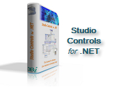 Studio Controls for .NET modern Window UI design scheduling for Visual Studio C# VB .NET