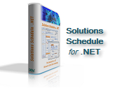 Solutions Schedule for .NET - Gantt style drag and drop multi resource scheduling for WinForms application development