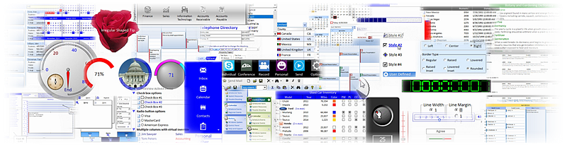 Studio Controls COM 64 - UX Design, Calendaring, Appointment Scheduling, Reporting and Data Presentation Component Software