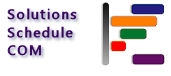 Solutions Schedule COM - 32 bit ActiveX Scheduling Control, Drag Drop Gantt Scheduling planning - by DBI Technilogies