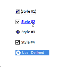 ctxCheck - 32bit and 64 bit ActiveX control for five-state data selection found in Studio Controls COM by DBI Technologies Inc.